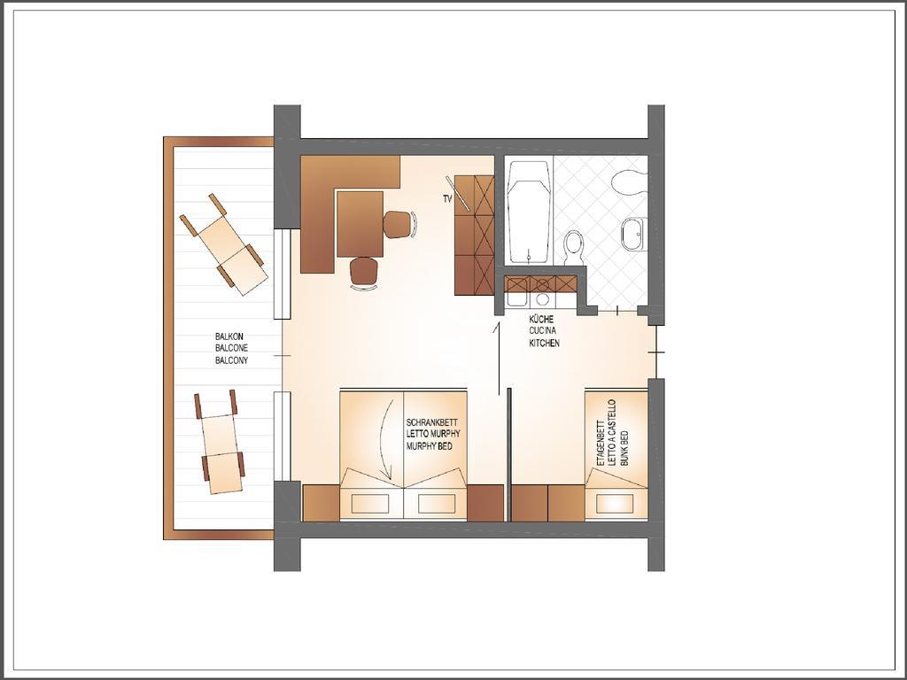 Residence Pfeifhofer 캄포투레스 객실 사진