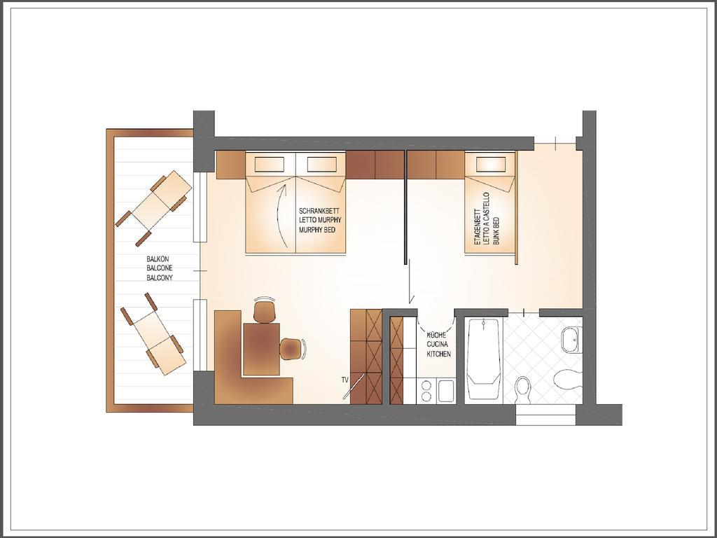 Residence Pfeifhofer 캄포투레스 객실 사진